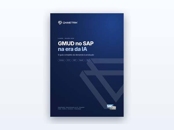 E-book GMUD no SAP na era da IA, da QAMetrik