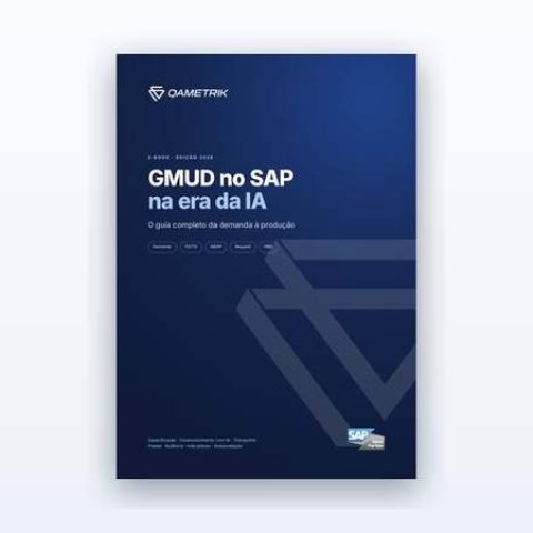 E-book GMUD no SAP na era da IA, da QAMetrik